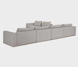 Famous Haus Adam Sofa - Boucle Gray - Luxurious Modular Sofa – Versatile Comfort