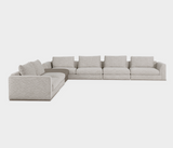 Famous Haus -Sofa Adam - Linen Gray - Luxurious Modular Sofa – Ultimate Comfort