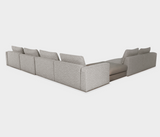 Famous Haus -Sofa Adam - Linen Gray - Luxurious Modular Sofa – Ultimate Comfort