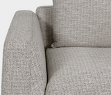 Famous Haus -Sofa Adam - Linen Gray - Luxurious Modular Sofa – Ultimate Comfort