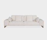 Sanz Luxurious Chenille Sofa – Lasting Comfort