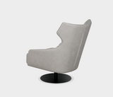 Famous Haus - Luxurious Swivel Armchair – Sculpted Pleats For Comfort