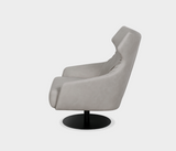 Famous Haus - Luxurious Swivel Armchair – Sculpted Pleats For Comfort