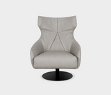 Famous Haus - Luxurious Swivel Armchair – Sculpted Pleats For Comfort