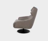 Famous Haus - Luxurious Swivel Armchair – Sculpted Pleats For Comfort