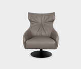 Famous Haus - Luxurious Swivel Armchair – Sculpted Pleats For Comfort