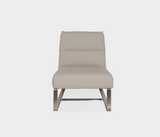 Zion Elegant Armchair with Metal Base – Timeless Comfort