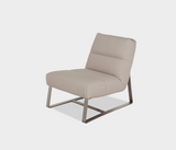 Zion Elegant Armchair with Metal Base – Timeless Comfort