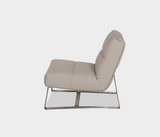 Zion Elegant Armchair with Metal Base – Timeless Comfort
