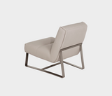 Zion Elegant Armchair with Metal Base – Timeless Comfort