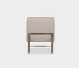 Zion Elegant Armchair with Metal Base – Timeless Comfort