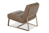 Zion Elegant Armchair with Metal Base – Timeless Comfort