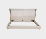 Elegant Rachel Bed – Enveloping Headboard for Comfort