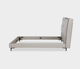 Elegant Rachel Bed – Enveloping Headboard for Comfort