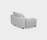 Famous Haus - Elegant Curved Sofa – Ergonomic Support