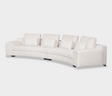 Union 4 Seat Elegant Curved Sofa – Ergonomic Comfort