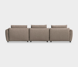 Famous Haus - Duke Modular Sofa - Luxurious Modular Sofa with Ottoman – Enhanced Comfort