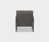 Alex Elegant Metal Frame Armchair – Cozy Padded Comfort