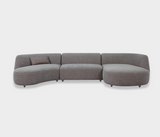 Famous Haus - Elegant Modular Sofa – Sculptural Design for Ultimate Comfort