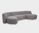 Famous Haus - Elegant Modular Sofa – Sculptural Design for Ultimate Comfort