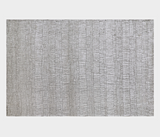 Famous Haus - Sophisticated Geometric Fabric Rug – Artisanal Texture