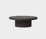 Famous Haus - Elegant Rustic Coffee Table – Bold Cylindrical Design