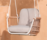 Coral Luxurious Outdoor Swing – Waterproof Comfort