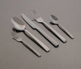 OXFORD 30 PCS - Stainless Steel Cutlery Set - Black Matte