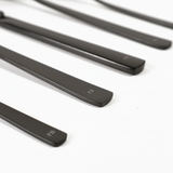 OXFORD 30 PCS - Stainless Steel Cutlery Set - Black Matte
