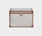Famous Haus - Elegant Trunk with Leather Accents – Timeless Style