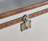 Famous Haus - Elegant Trunk with Leather Accents – Timeless Style
