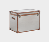 Famous Haus - Elegant Trunk with Leather Accents – Timeless Style