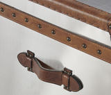 Famous Haus - Elegant Trunk with Leather Accents – Timeless Style
