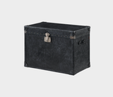 Erus Striking Leather Trunk – Vintage Industrial Charm
