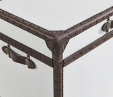 Famous Haus - Elegant Trunk with Leather Trim – Timeless Style