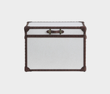 Famous Haus - Elegant Trunk with Leather Trim – Timeless Style