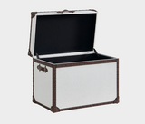 Famous Haus - Elegant Trunk with Leather Trim – Timeless Style