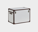 Famous Haus - Elegant Trunk with Leather Trim – Timeless Style