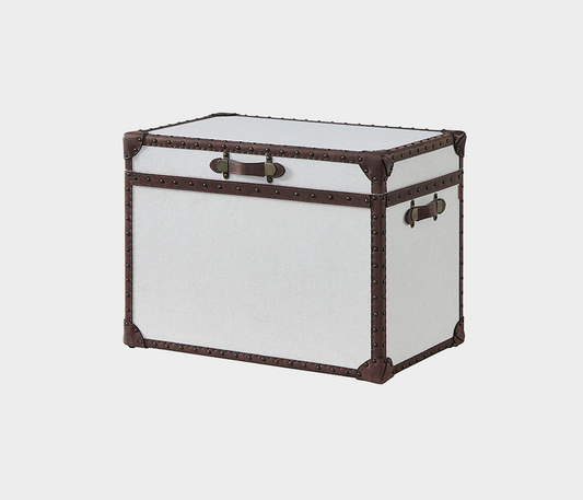 Famous Haus - Elegant Trunk with Leather Trim – Timeless Style