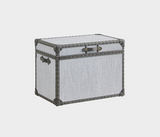 Denver Elegant Linen Trunk – Stylish Storage Solution