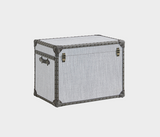 Denver Elegant Linen Trunk – Stylish Storage Solution