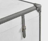 Denver Storage Trunk - Sand Suede - Timeless Style