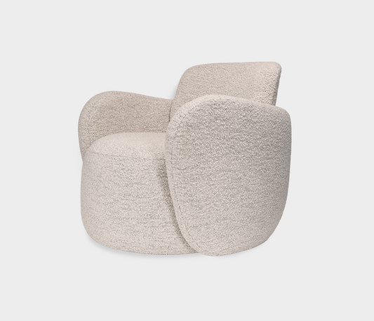 Porto Luxurious Armchair – Curved Comfort Redefined
