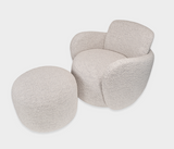 Porto Luxurious Armchair – Curved Comfort Redefined