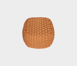 Famous Haus – Lyra Ottoman – Sculptural Design and Woven Sophistication