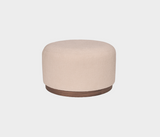 Famous Haus - Palma Ottoman – Bouclé Comfort Enhances Any Space