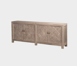 Famous Haus - Elegant Console Table – Artisanal Carved Doors