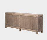 Famous Haus - Elegant Console Table – Artisanal Carved Doors