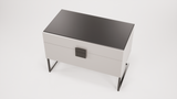 NIGHTSTAND QUATTRO - Famous Haus - The Nightstand Quattro combines functional design with contemporary aesthetics.