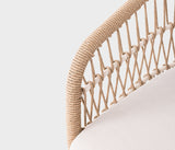 Coral Elegant Coral Armchair – Waterproof Fabric for Outdoor Comfort